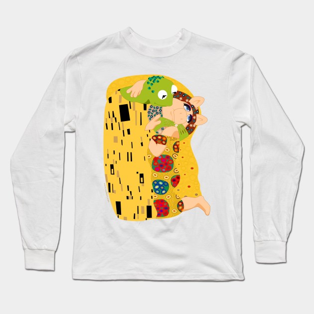 Klimt muppets Long Sleeve T-Shirt by tuditees